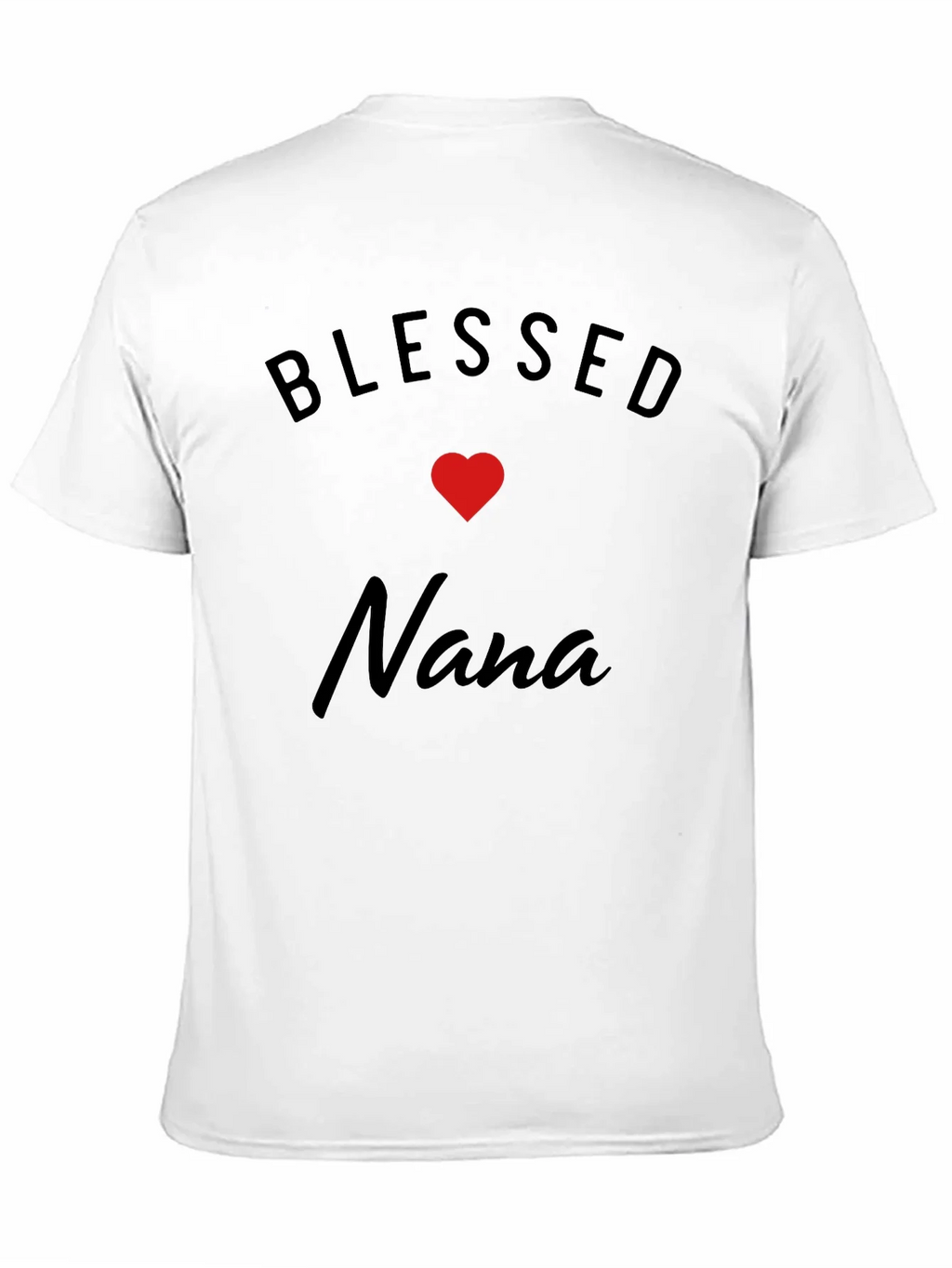 Blessed Nana T-Shirt - Black Cotton Blend product image 10