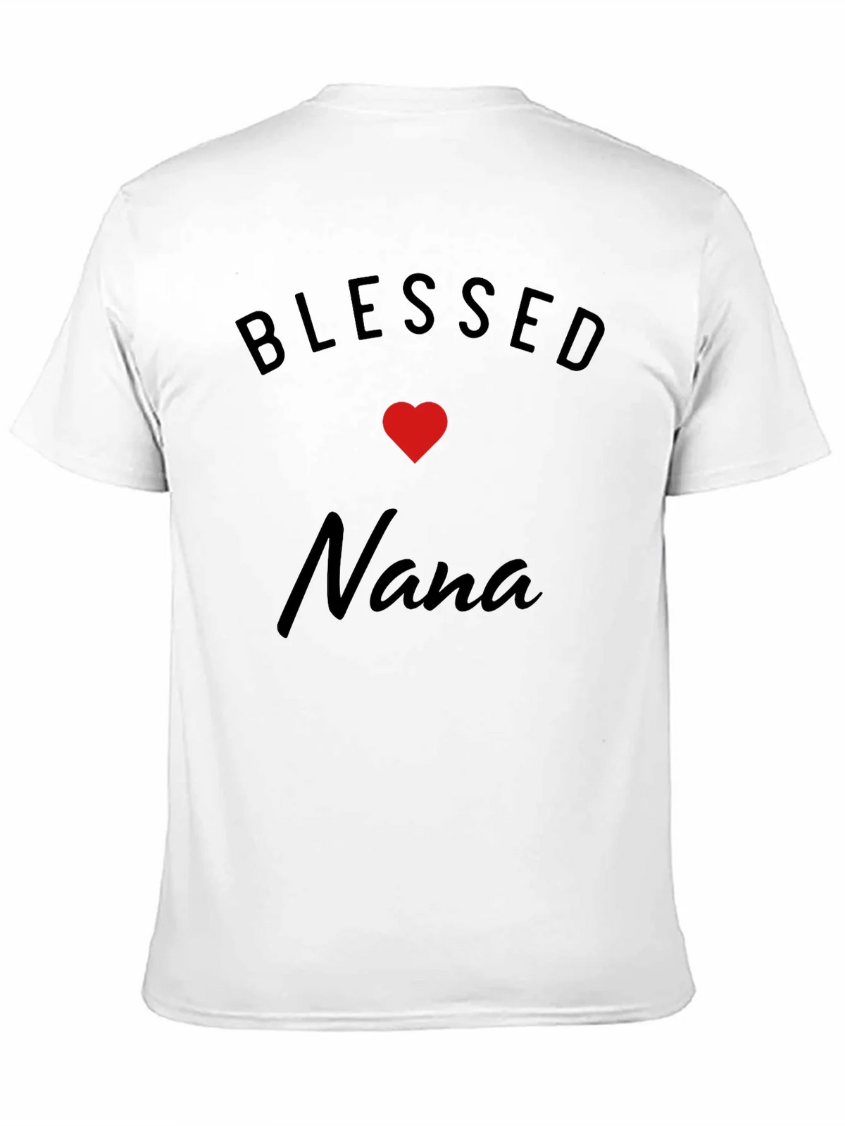 Blessed Nana T-Shirt - Black Cotton Blend product image 10