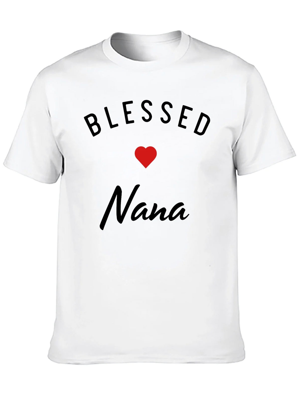 Blessed Nana T-Shirt - Black Cotton Blend product image 9