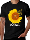 Gemini Sunflower Graphic Tee product image 1