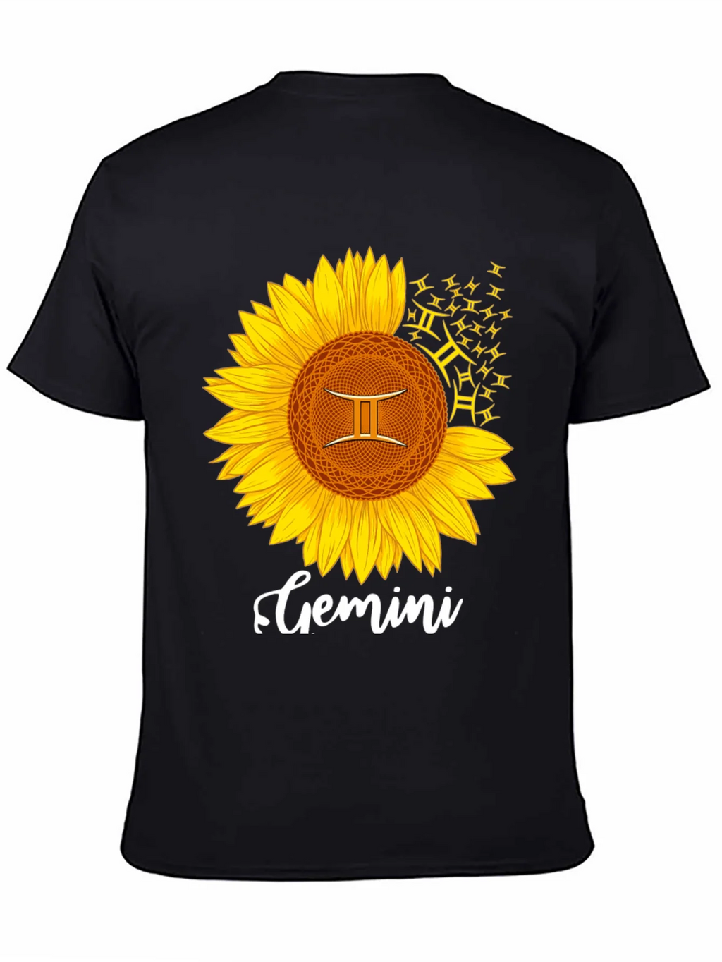 Gemini Sunflower Graphic Tee product image 4