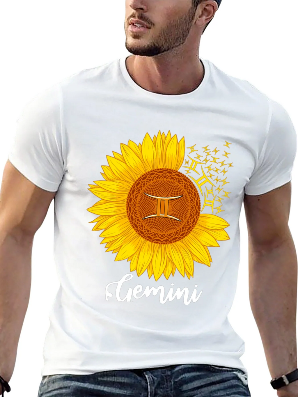 Gemini Sunflower Graphic Tee product image 12