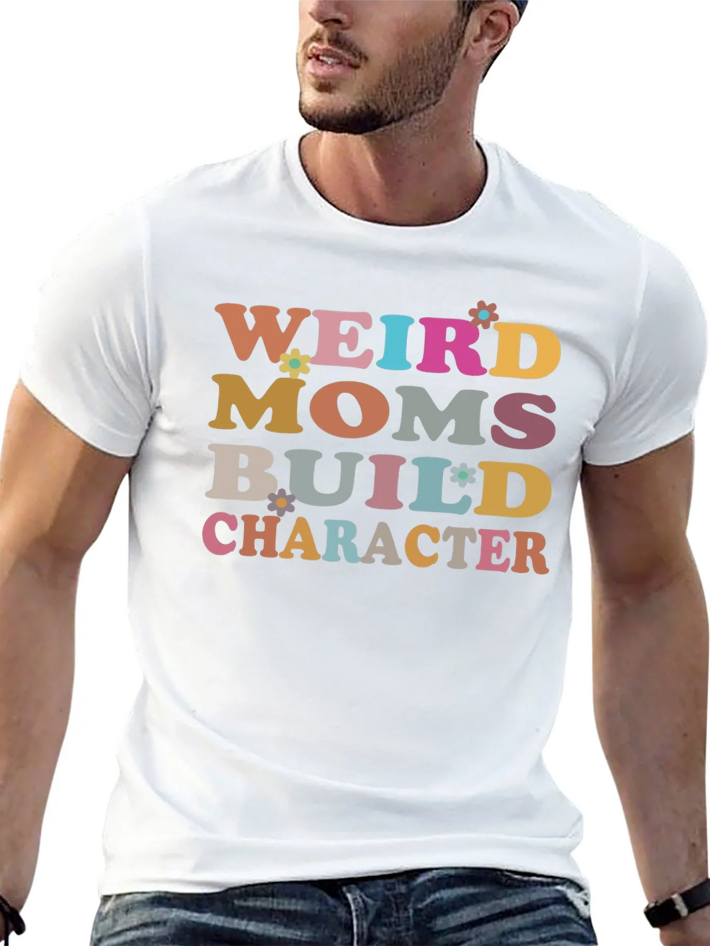 Weird Moms Build Character T-Shirt product image 12