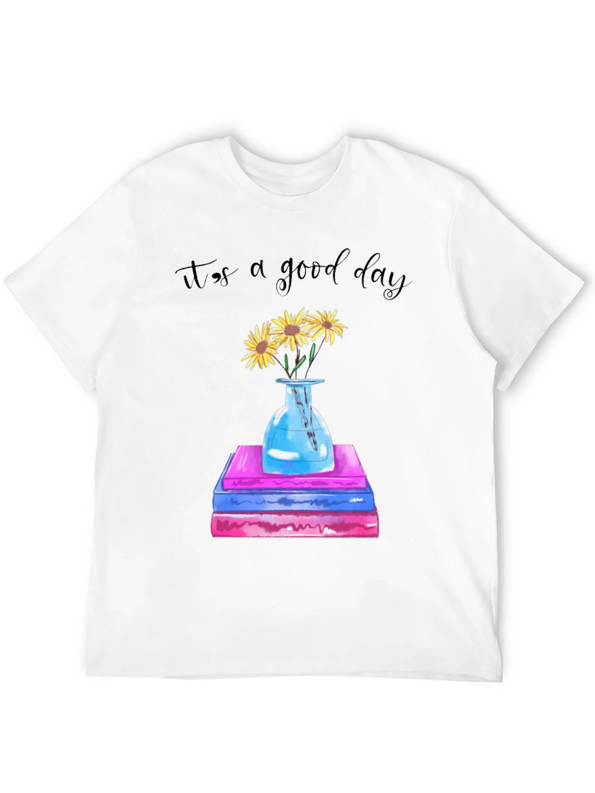 Its a Good Day Sunflower Books Graphic Tee product image 11