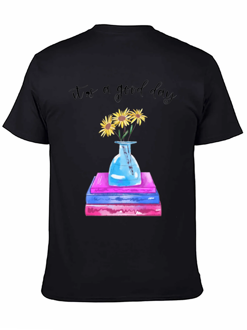 Its a Good Day Sunflower Books Graphic Tee product image 4
