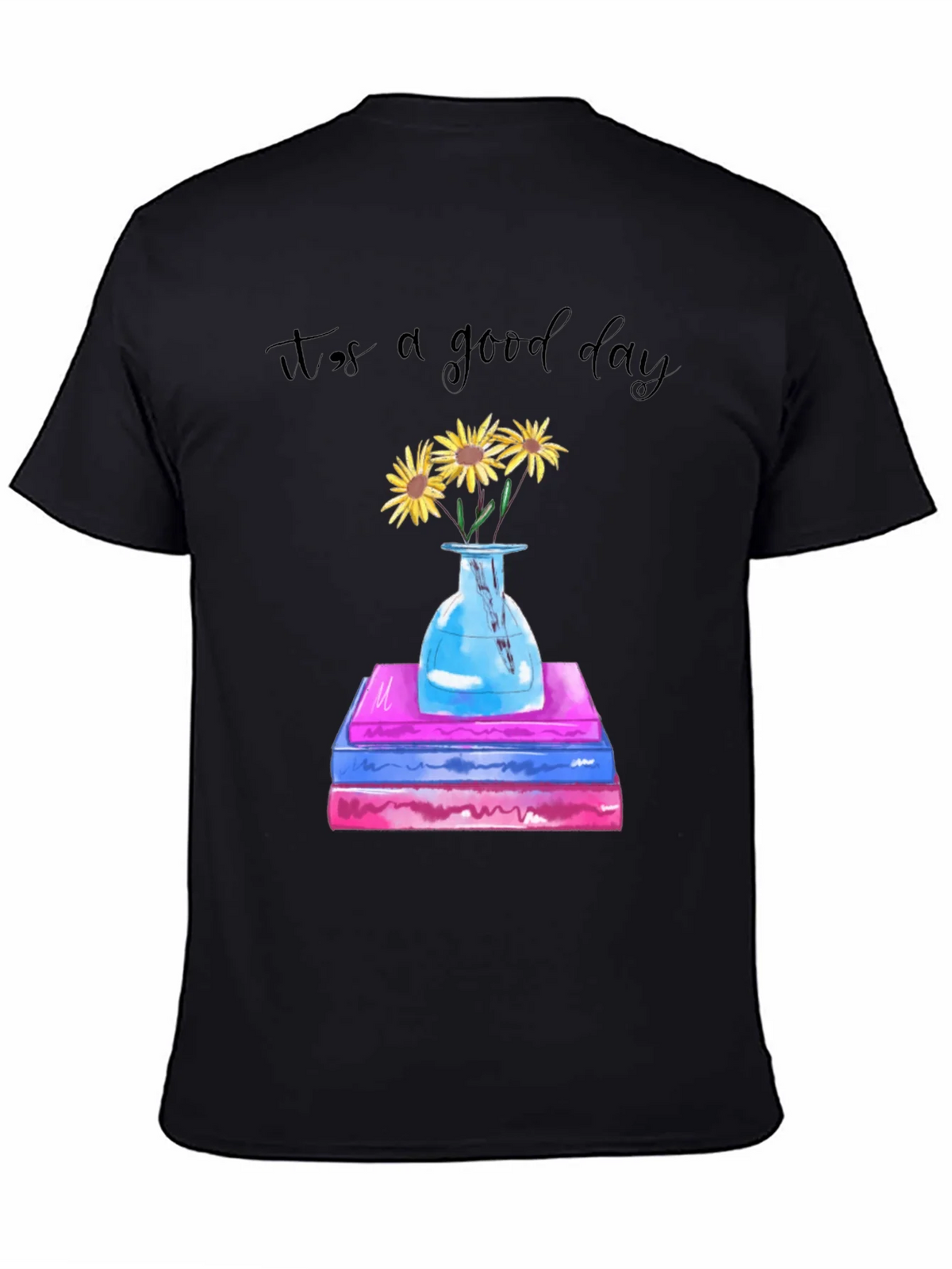 Its a Good Day Sunflower Books Graphic Tee product image 4