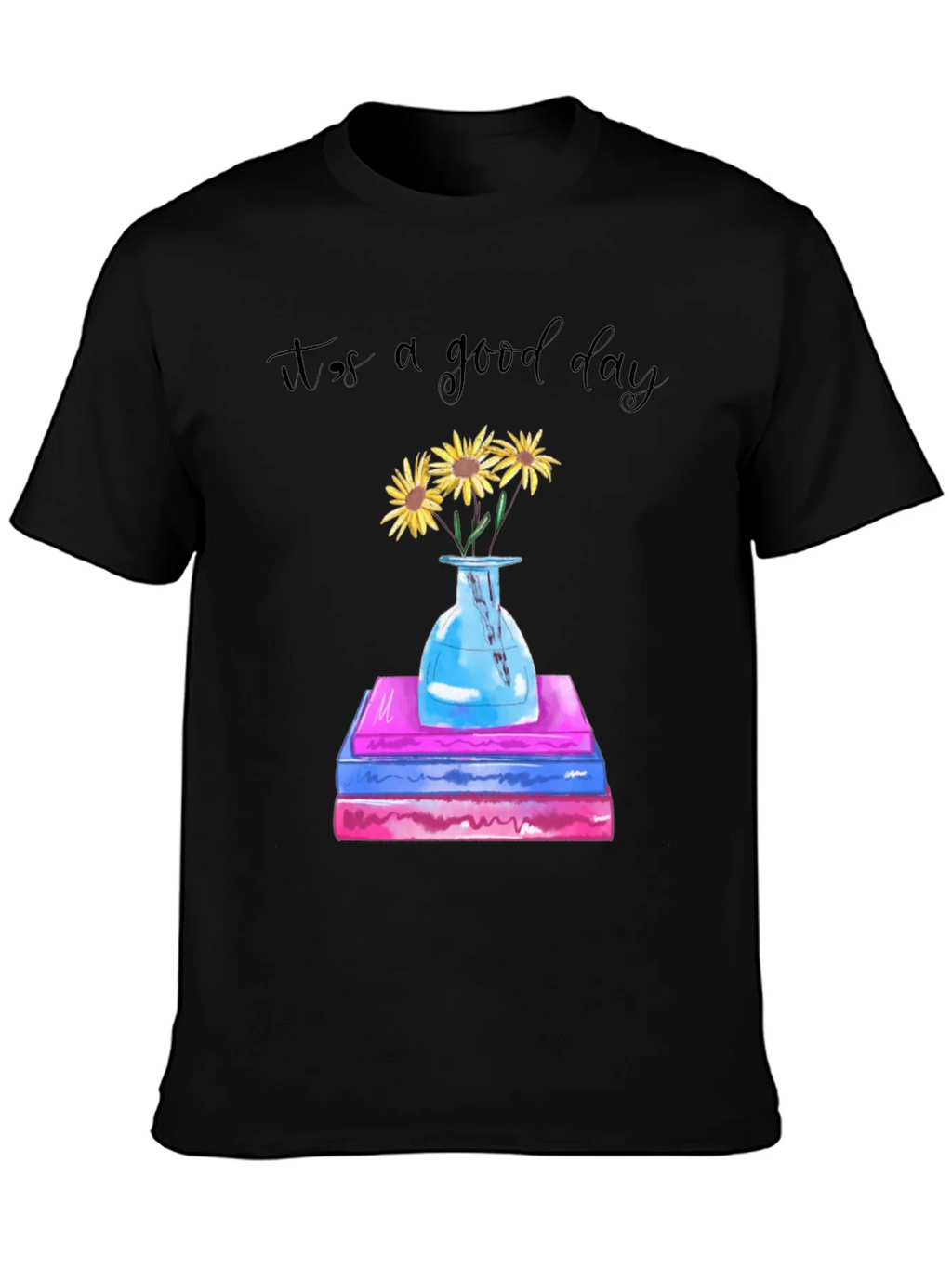 Its a Good Day Sunflower Books Graphic Tee product image 3