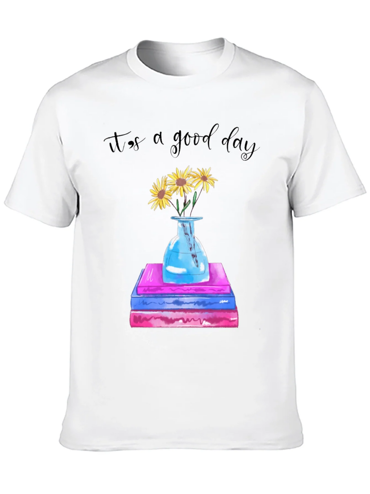 Its a Good Day Sunflower Books Graphic Tee product image 9