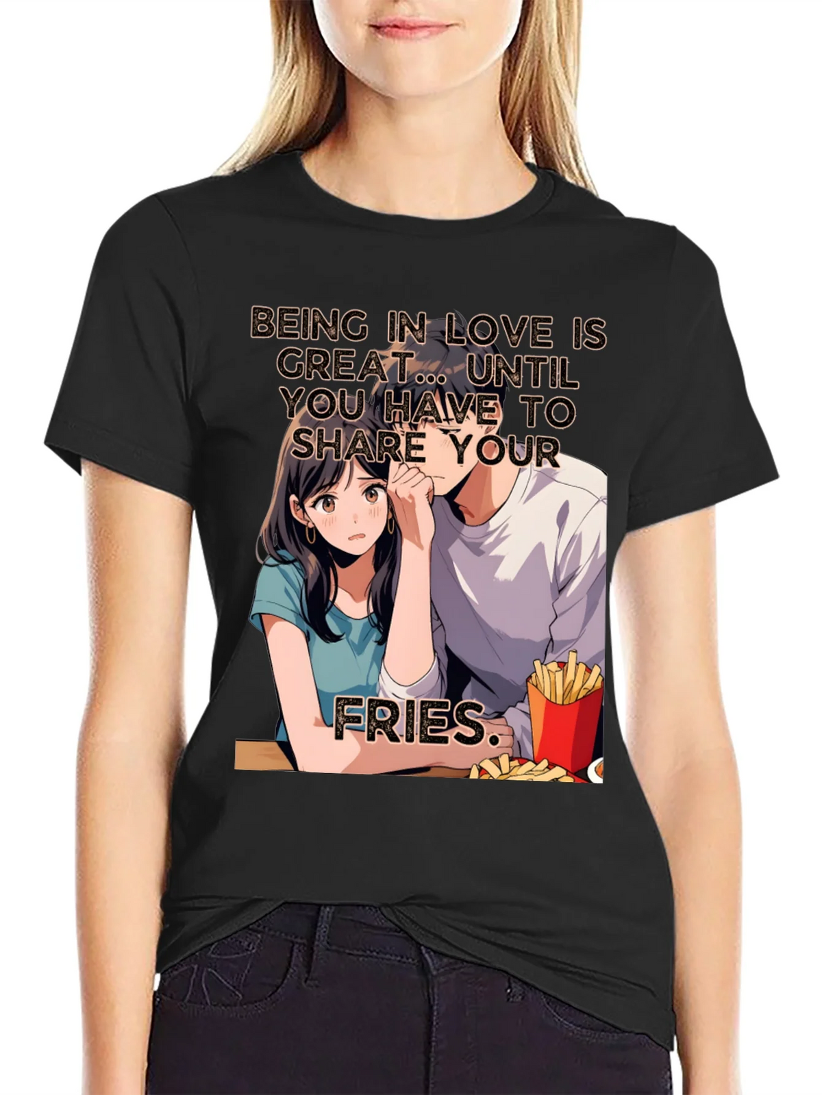 Share Your Fries Graphic T-Shirt product image 2