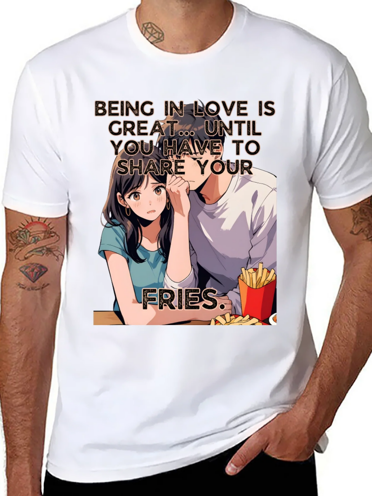 Share Your Fries Graphic T-Shirt product image 7