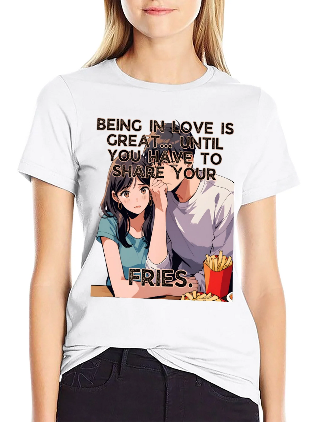 Share Your Fries Graphic T-Shirt product image 8