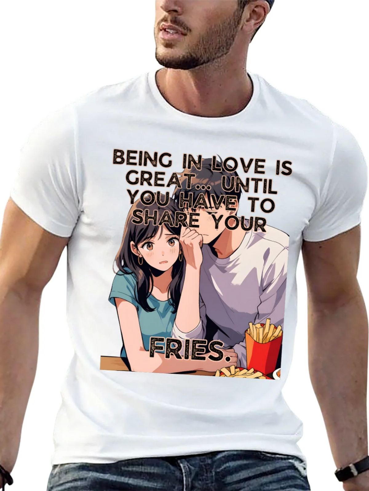 Share Your Fries Graphic T-Shirt product image 12