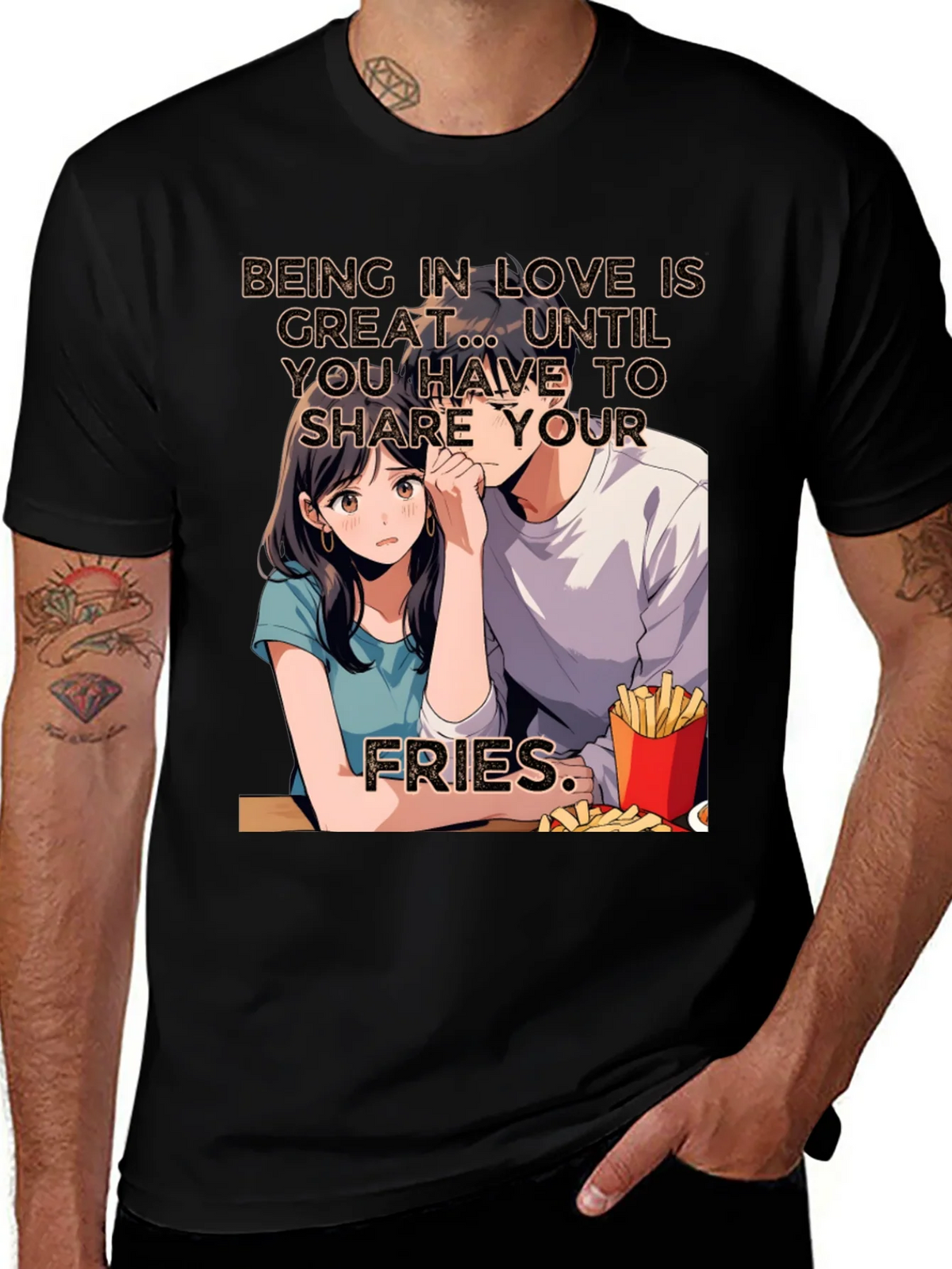 Share Your Fries Graphic T-Shirt product image 1