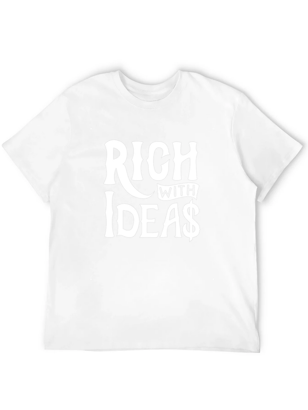 Rich with Ideas Graphic T-Shirt - Black Crew Neck Tee product image 11