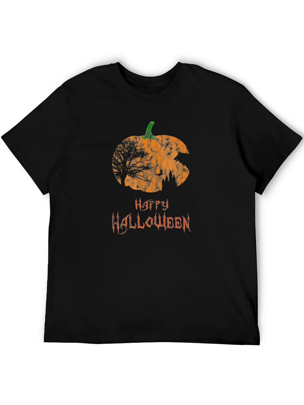 Happy Halloween Pumpkin Graphic Tee product image 5