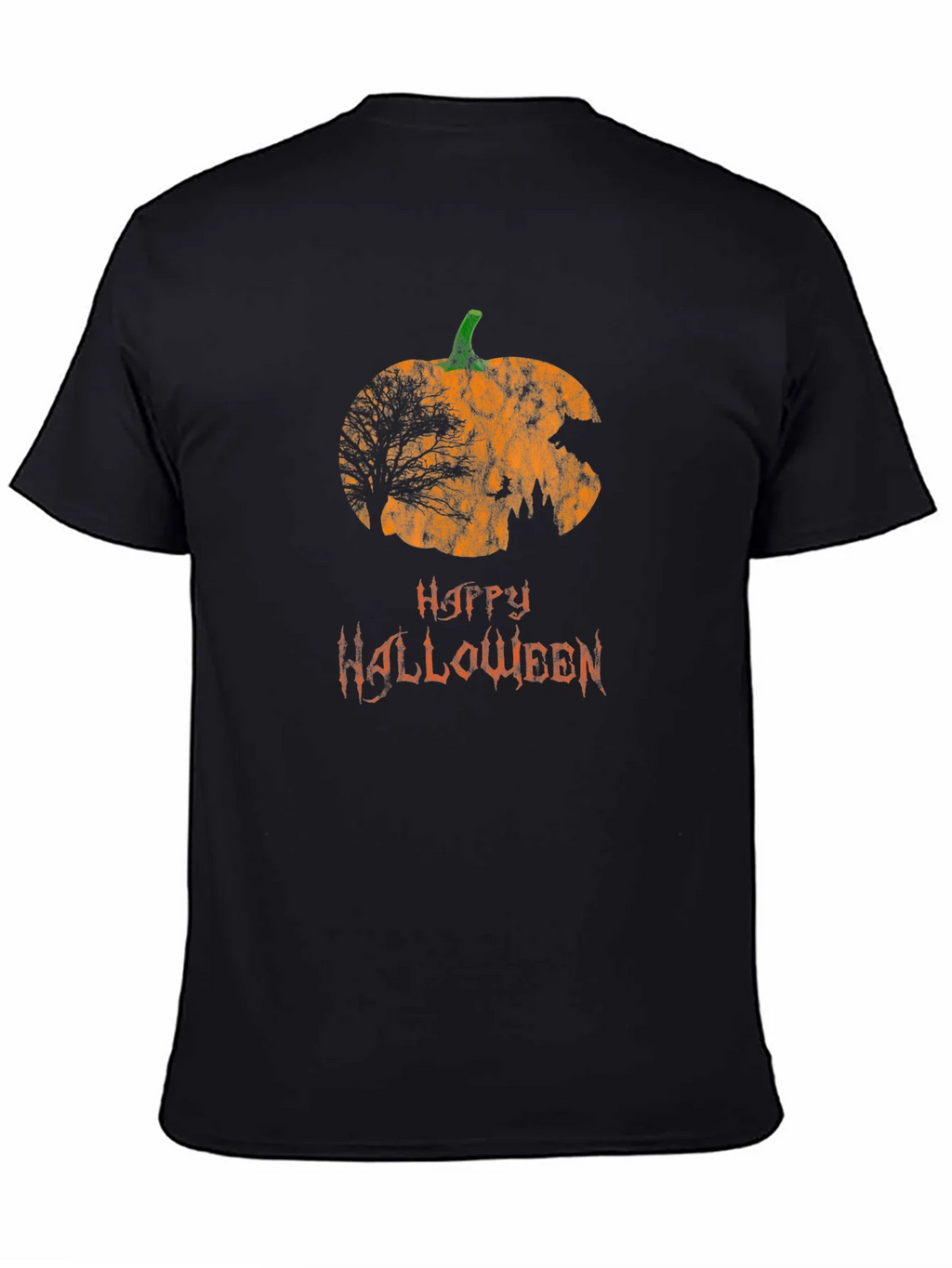 Happy Halloween Pumpkin Graphic Tee product image 4