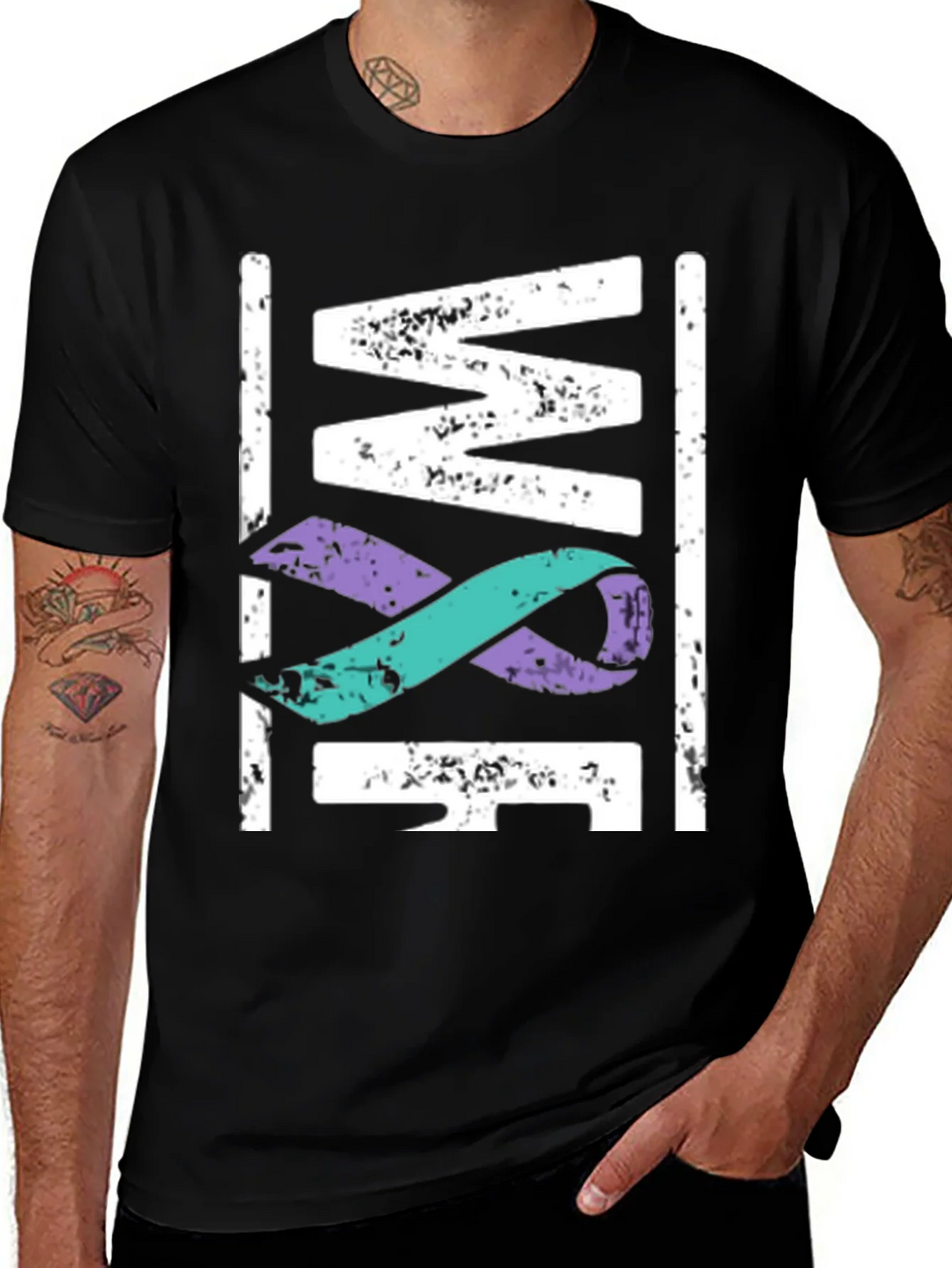 WE Ribbon Awareness T-Shirt product image 1