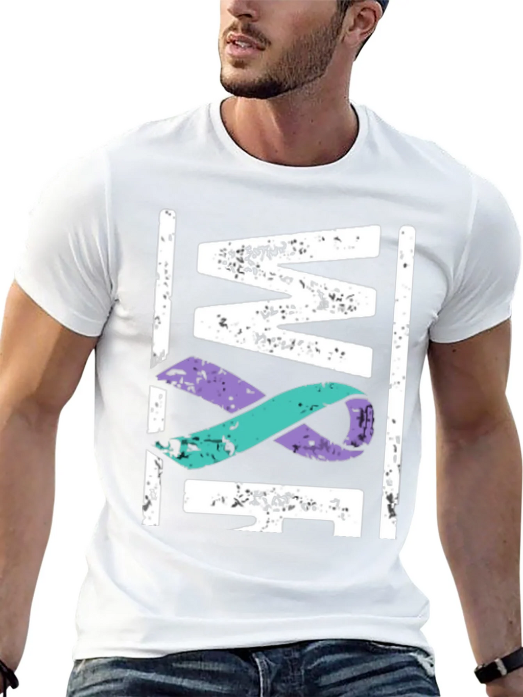 WE Ribbon Awareness T-Shirt product image 12