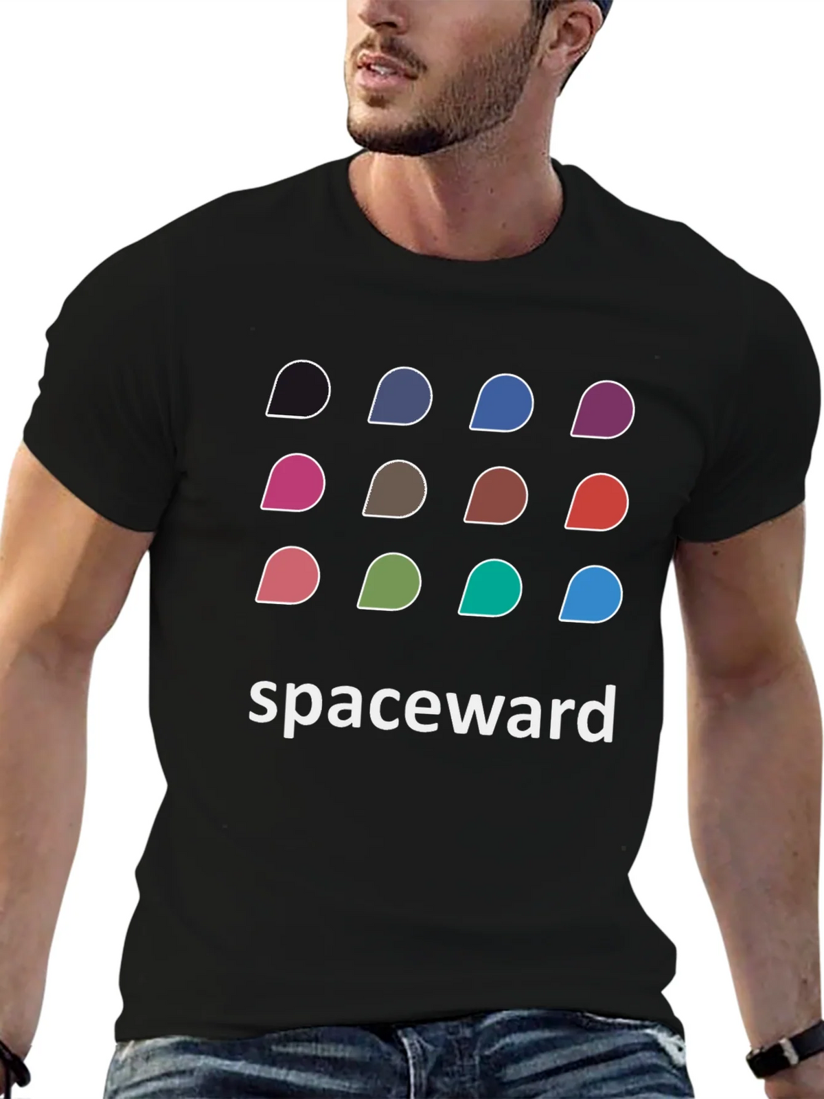 Spaceward Graphic Tee - Modern Casual Wear product image 6