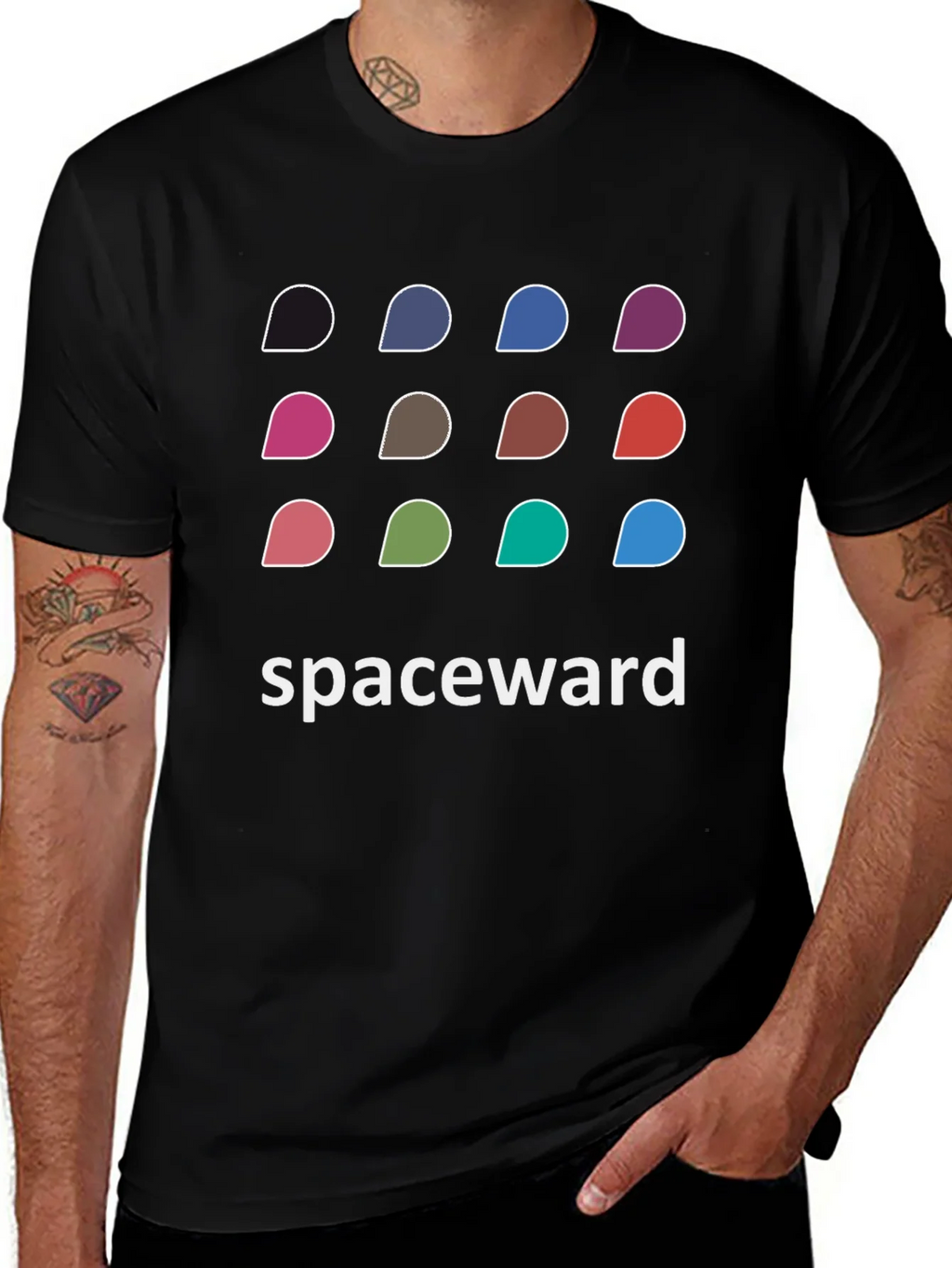 Spaceward Graphic Tee - Modern Casual Wear product image 1