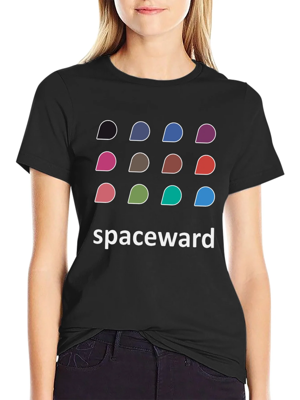 Spaceward Graphic Tee - Modern Casual Wear product image 2