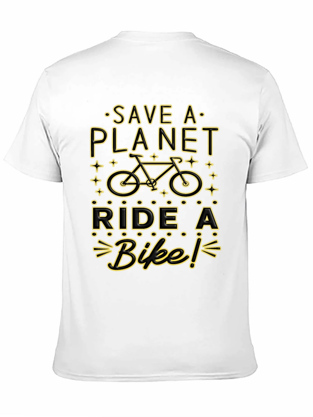 Save the Planet Ride a Bike Graphic Tee product image 10