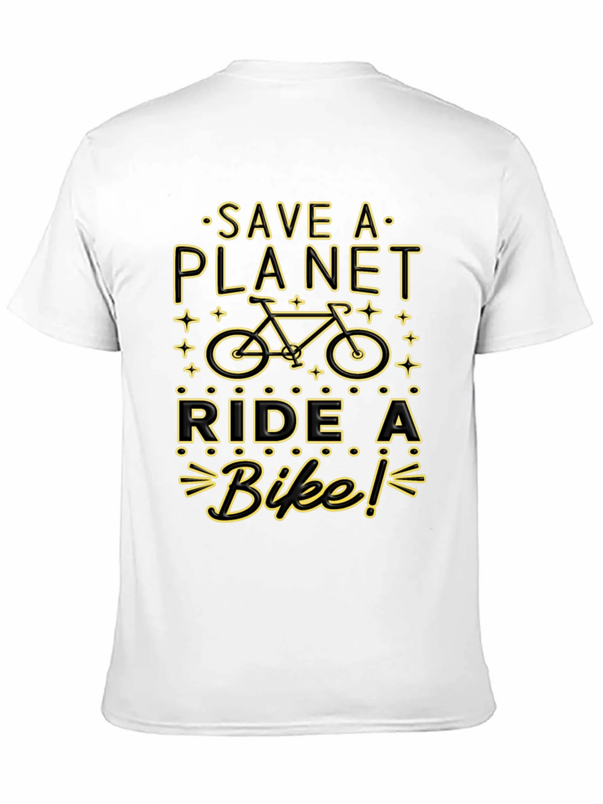 Save the Planet Ride a Bike Graphic Tee product image 10