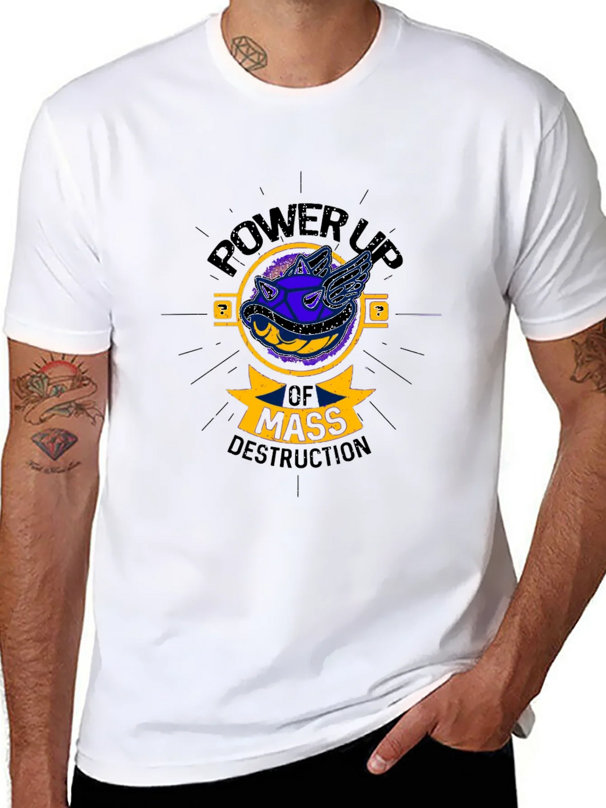 Power Up Mass Destruction T-Shirt product image 7