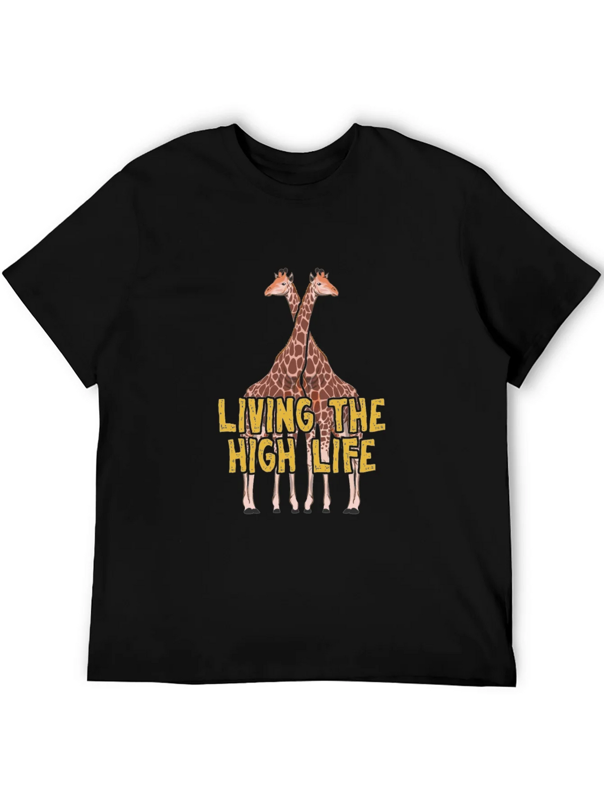 Living the High Life Giraffe T-Shirt product image 3