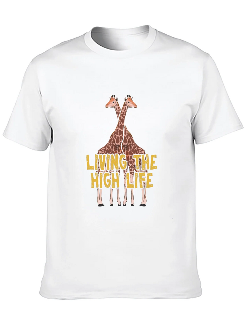 Living the High Life Giraffe T-Shirt product image 7