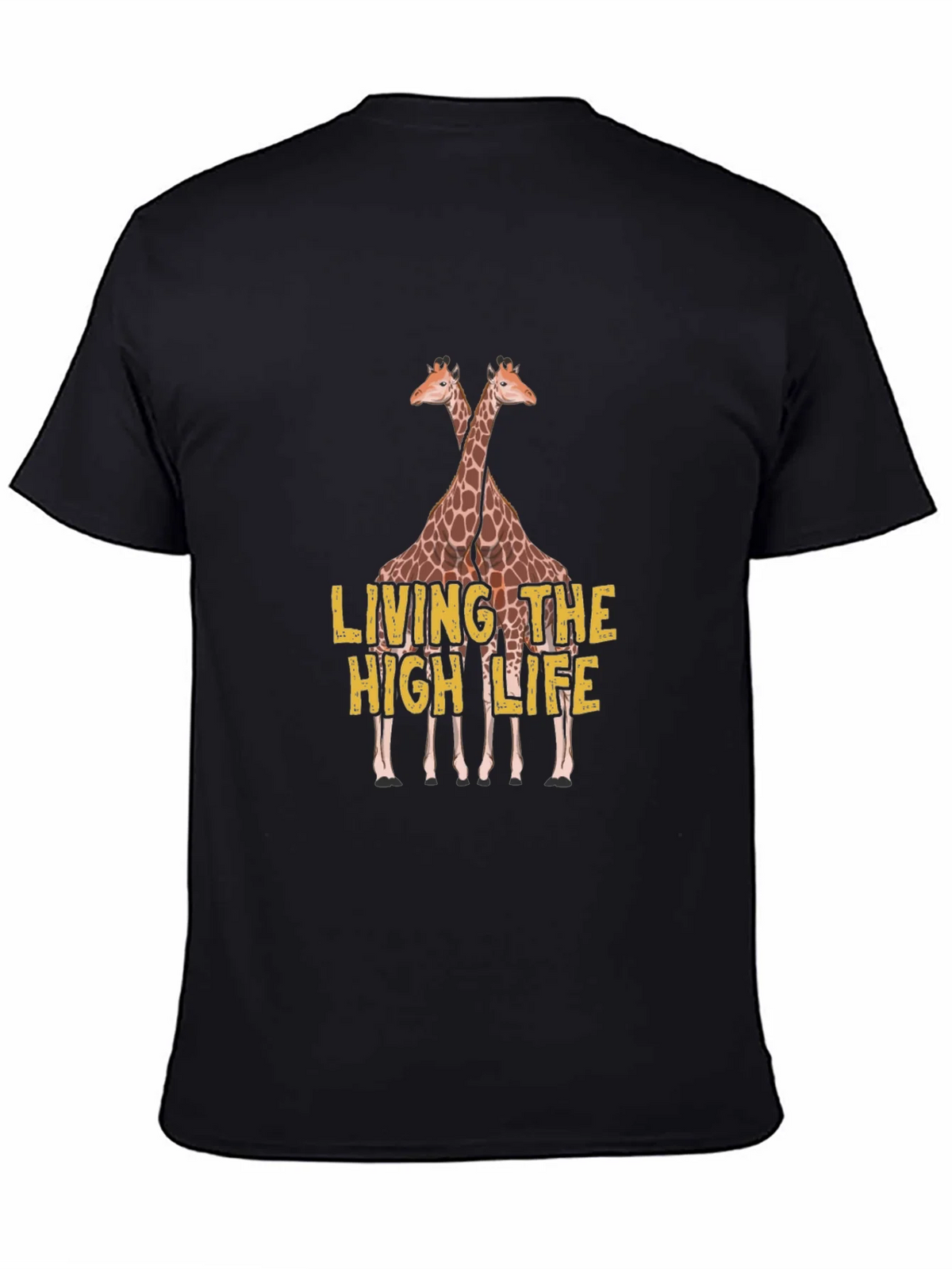 Living the High Life Giraffe T-Shirt product image 2