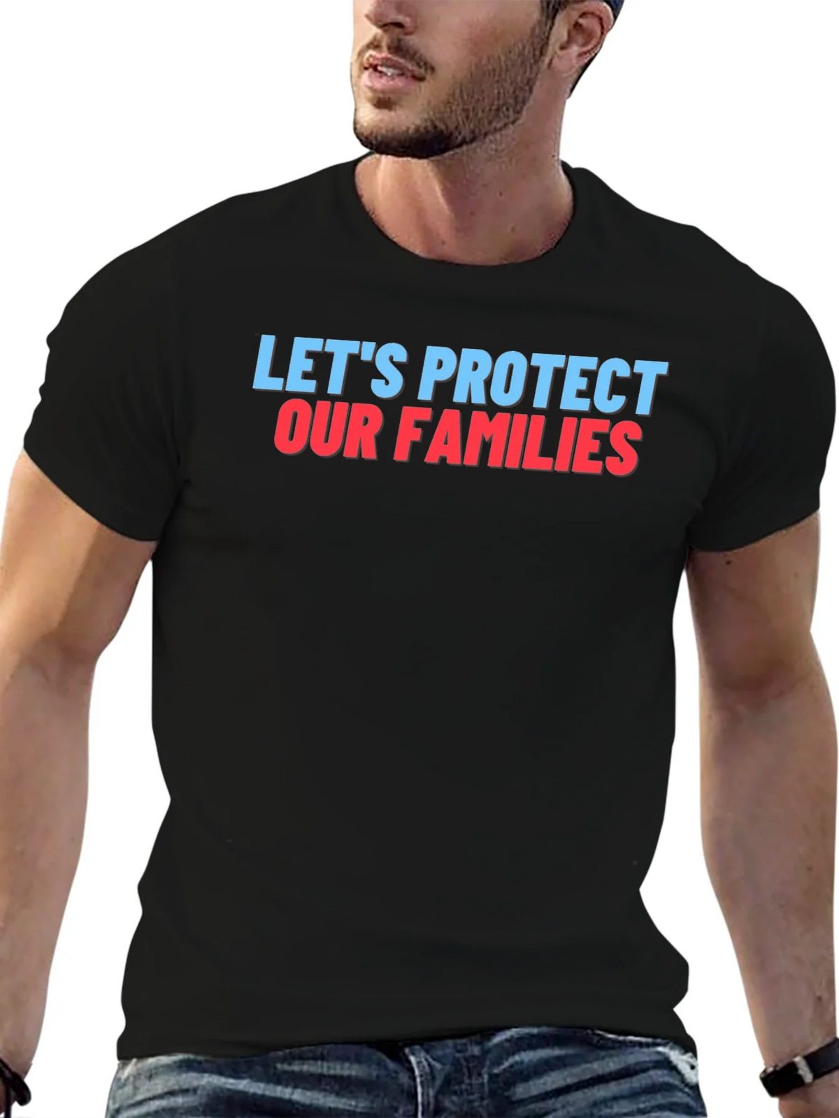 Lets Protect Our Families Graphic Tee product image 6