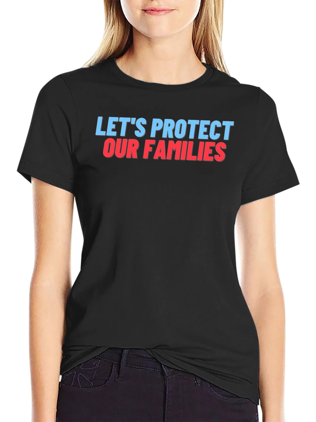 Lets Protect Our Families Graphic Tee product image 2