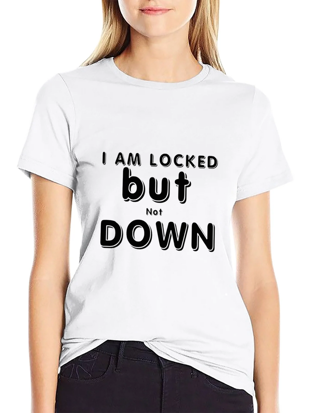 Locked But Not Down Graphic Tee product image 8