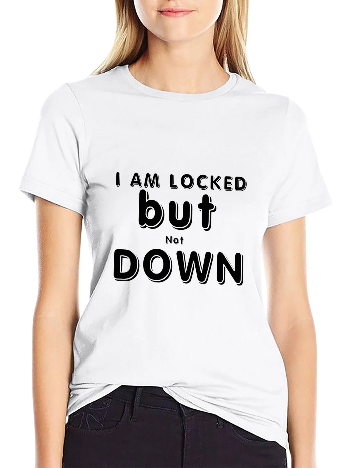 Locked But Not Down Graphic Tee product image 8