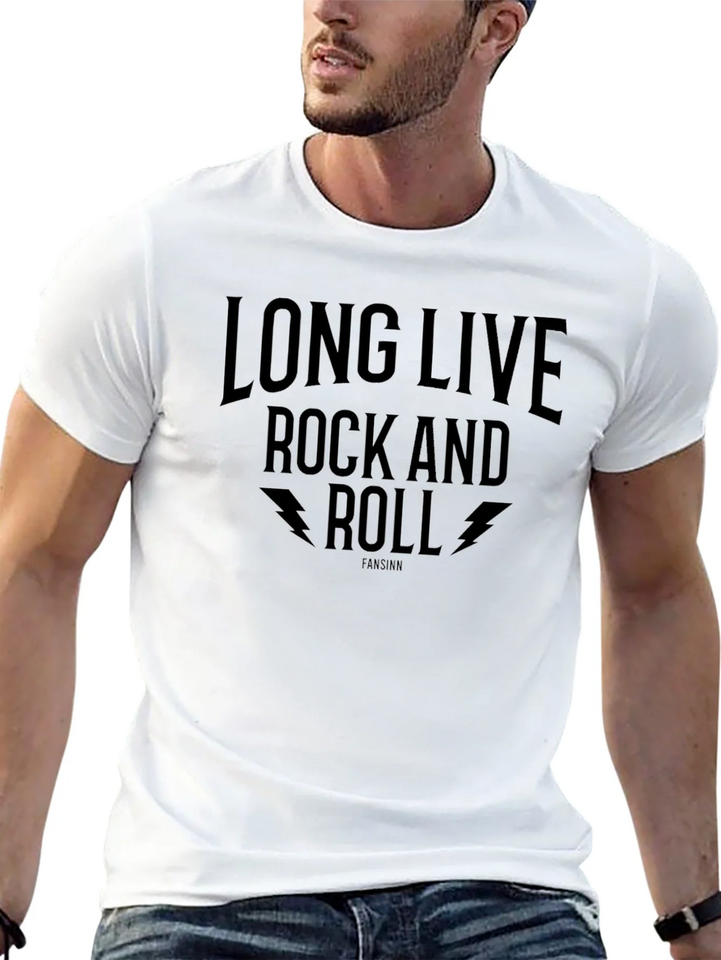 Long Live Rock and Roll Black T-Shirt product image 11