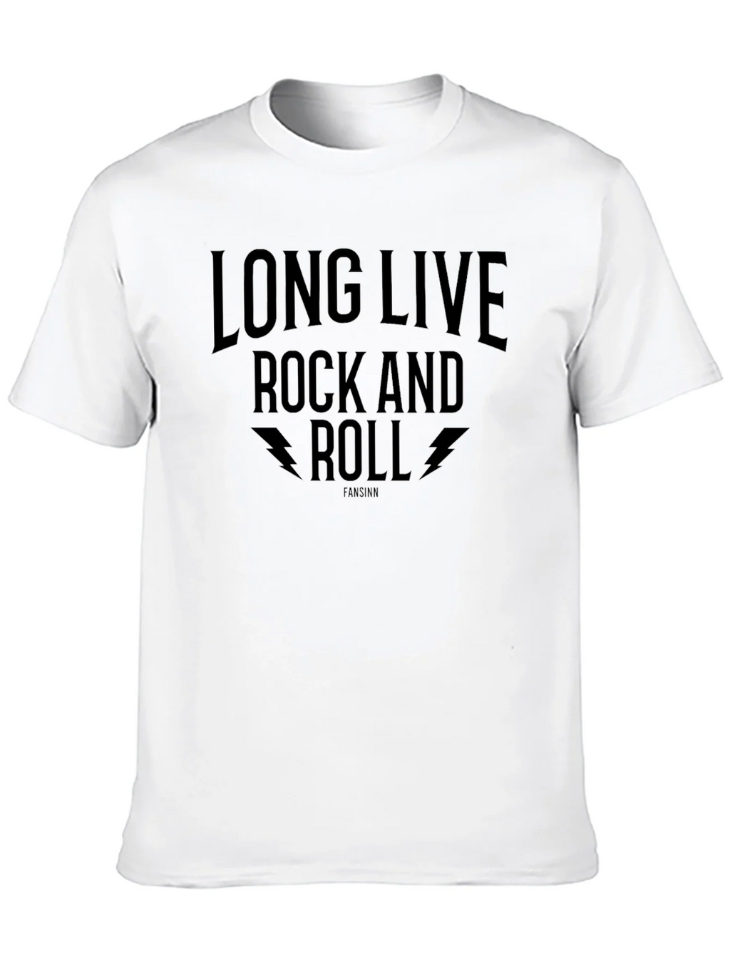 Long Live Rock and Roll Black T-Shirt product image 8