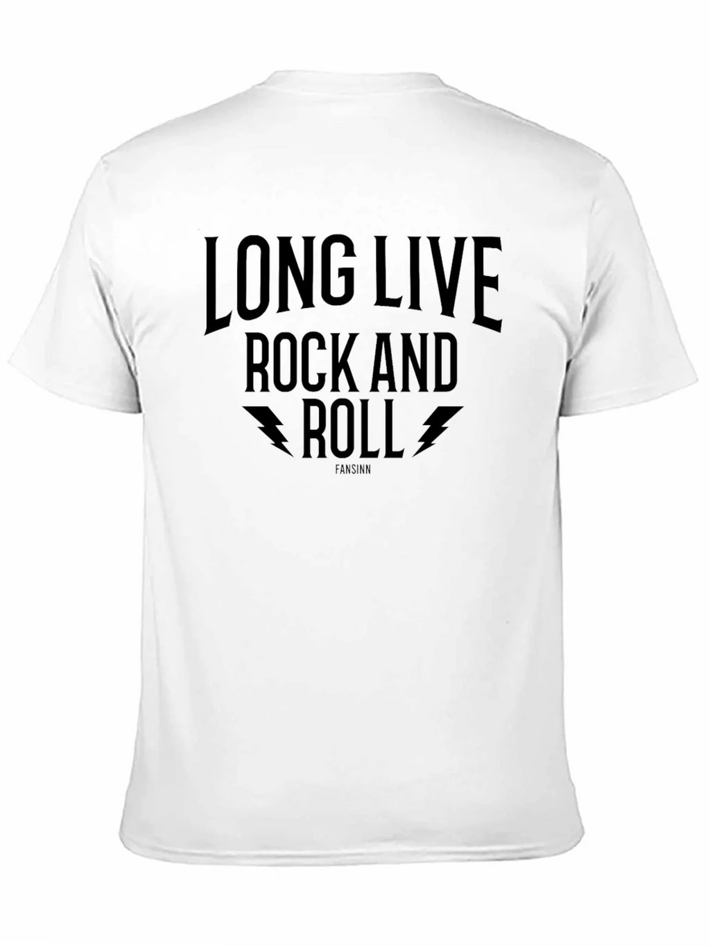 Long Live Rock and Roll Black T-Shirt product image 9