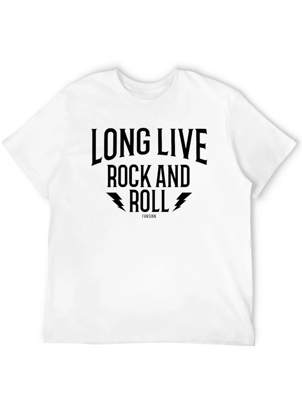 Long Live Rock and Roll Black T-Shirt product image 10