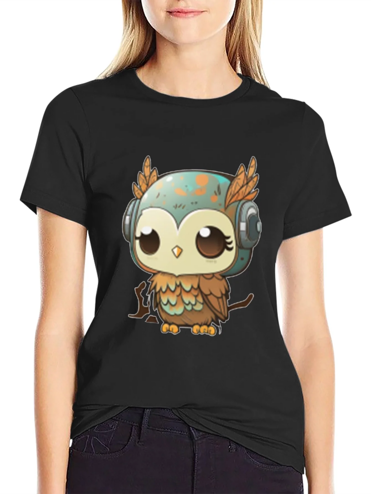 Cartoon Owl T-Shirt - Cute & Stylish Design product image 2