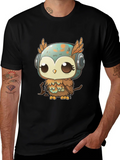 Cartoon Owl T-Shirt - Cute & Stylish Design product image 1