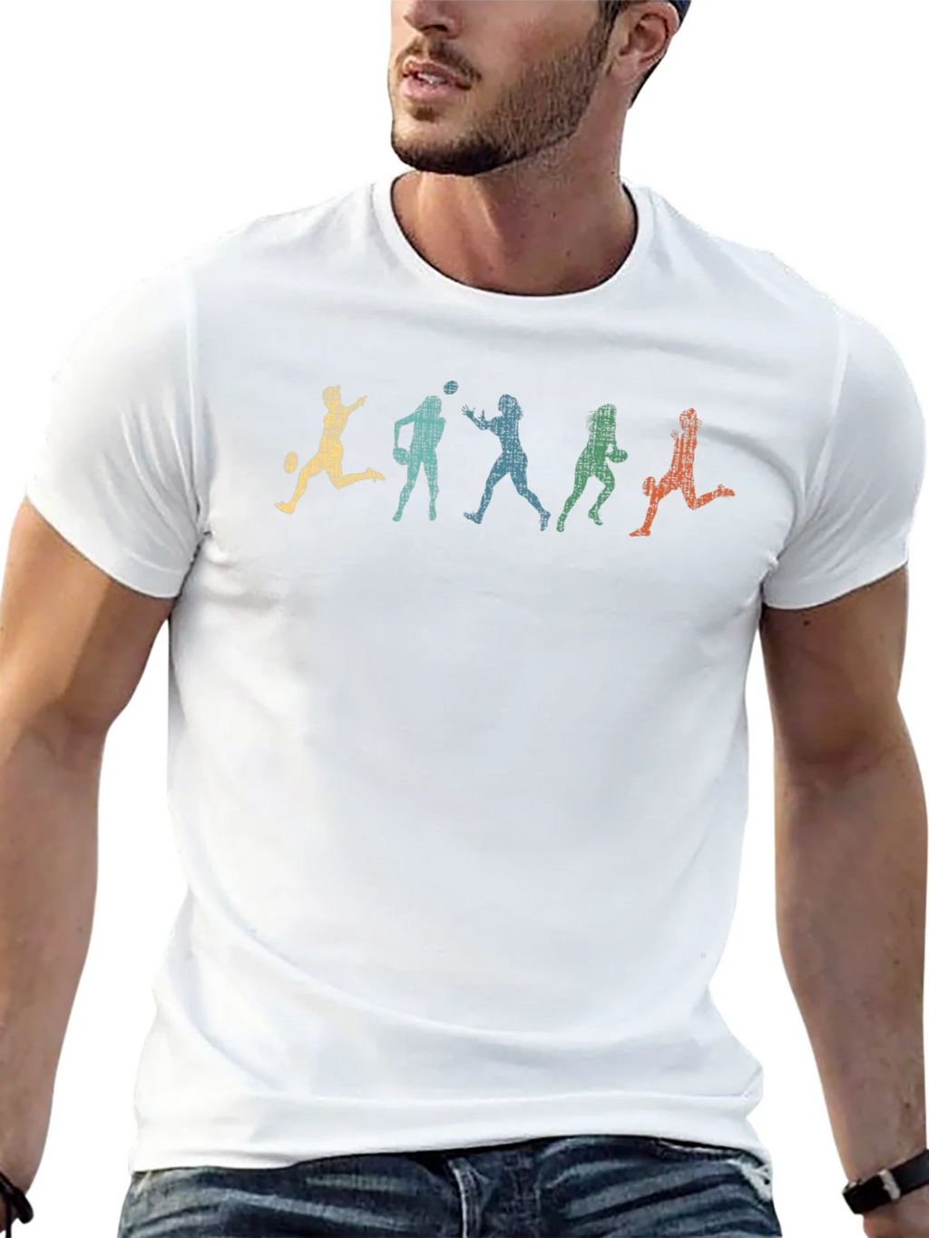 Retro Sports Evolution Graphic T-Shirt product image 12