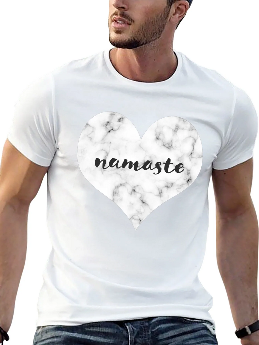 Namaste Heart Graphic Tee product image 12