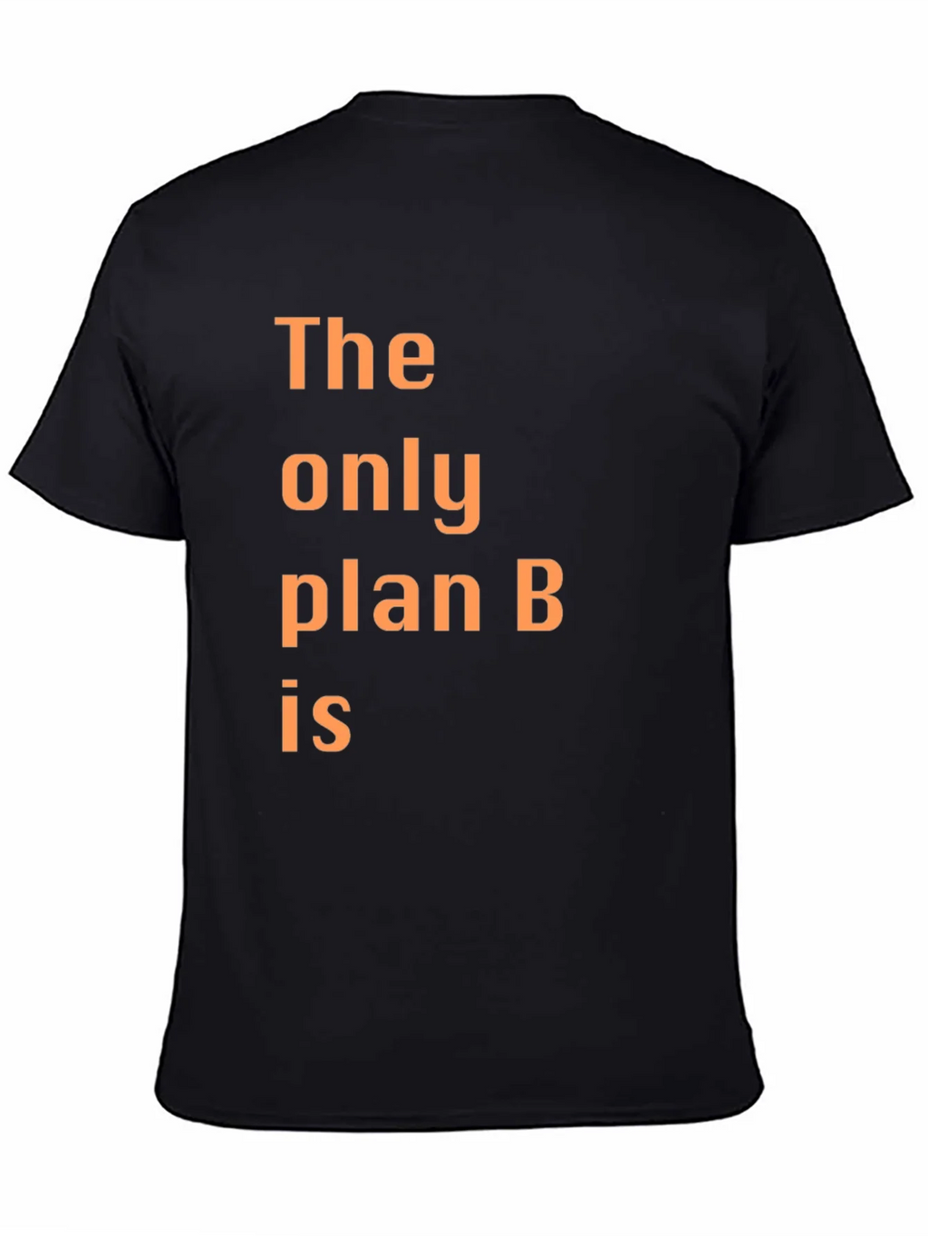 The Only Plan B T-Shirt - Humorous Graphic Tee product image 4