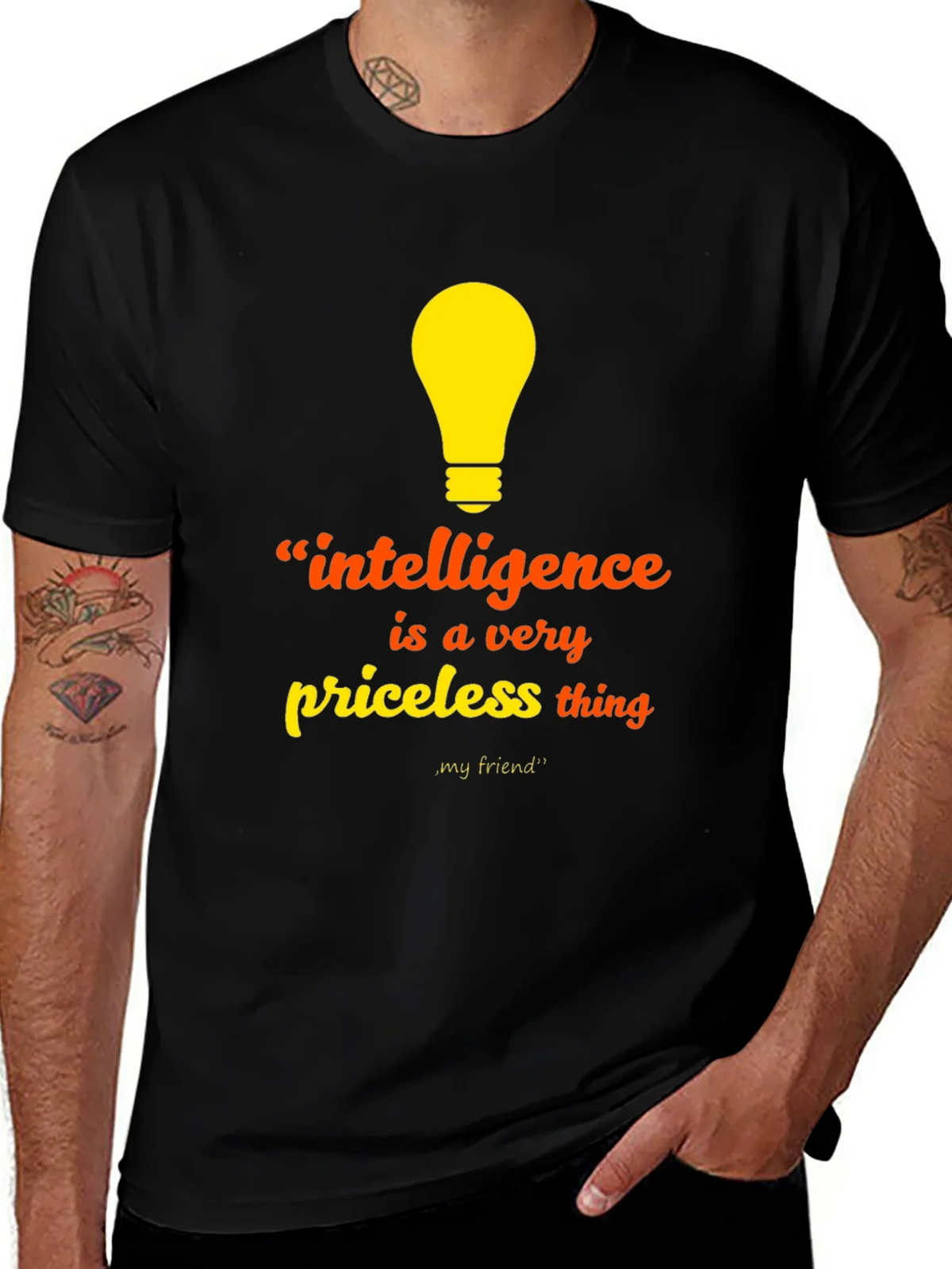 Intelligence Priceless Thing T-Shirt - Unisex product image 1