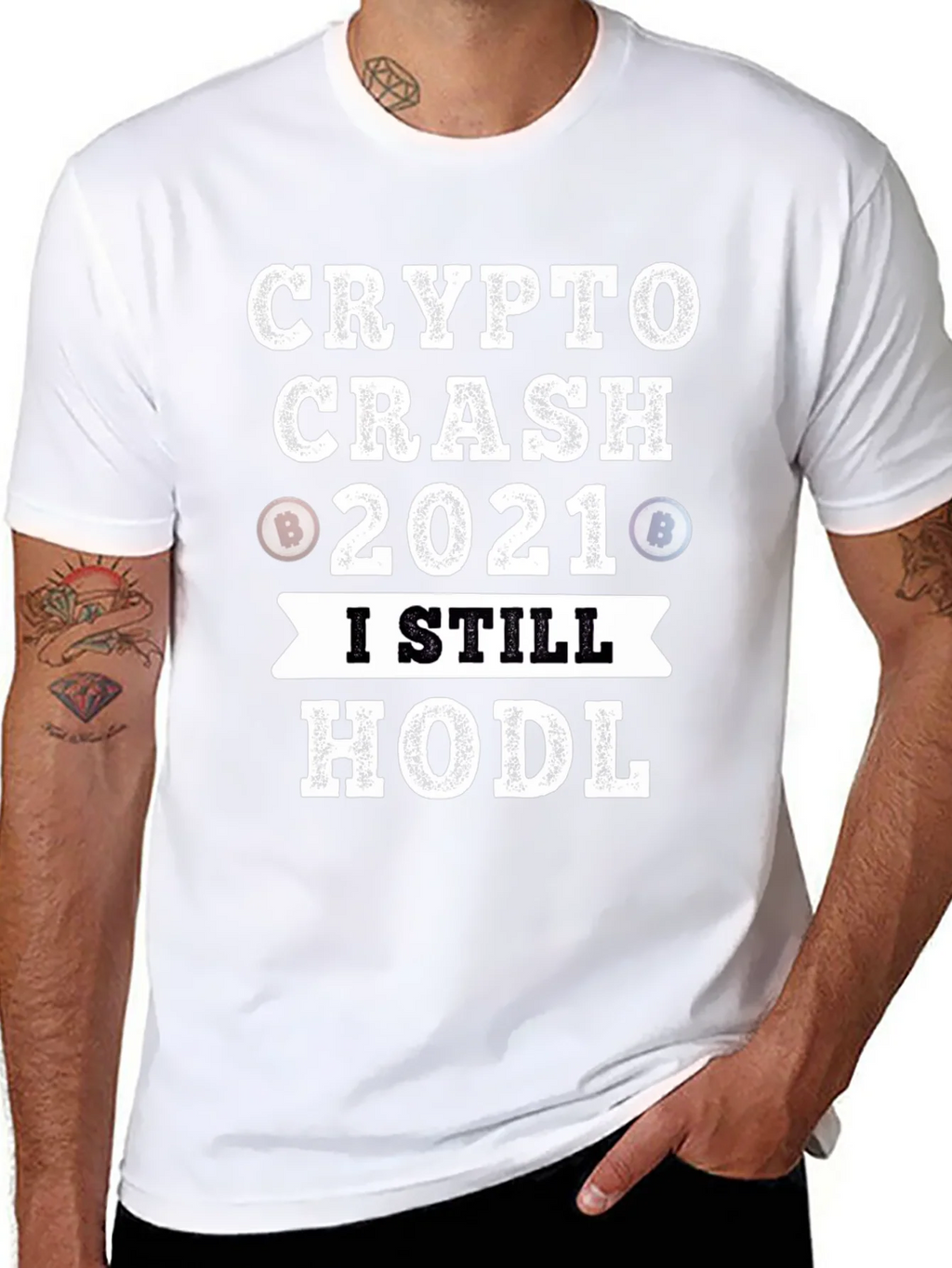 Crypto Crash 2021 HODL T-Shirt product image 7