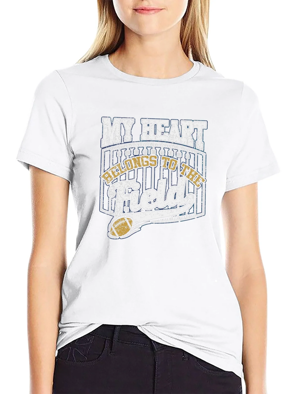 My Heart Belongs to the Field T-Shirt product image 8