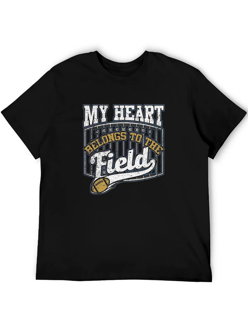 My Heart Belongs to the Field T-Shirt product image 5
