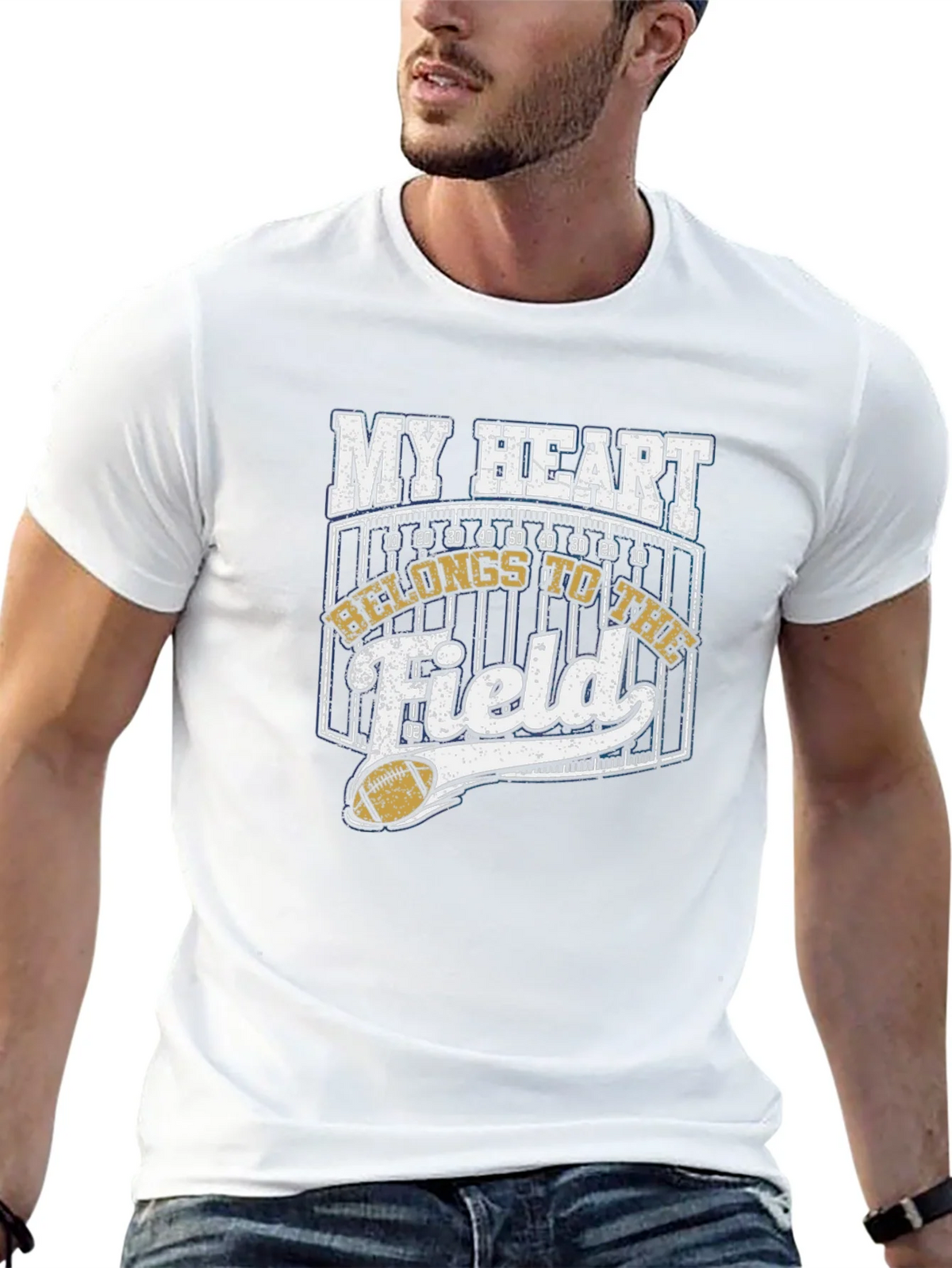 My Heart Belongs to the Field T-Shirt product image 12