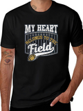 My Heart Belongs to the Field T-Shirt product image 1